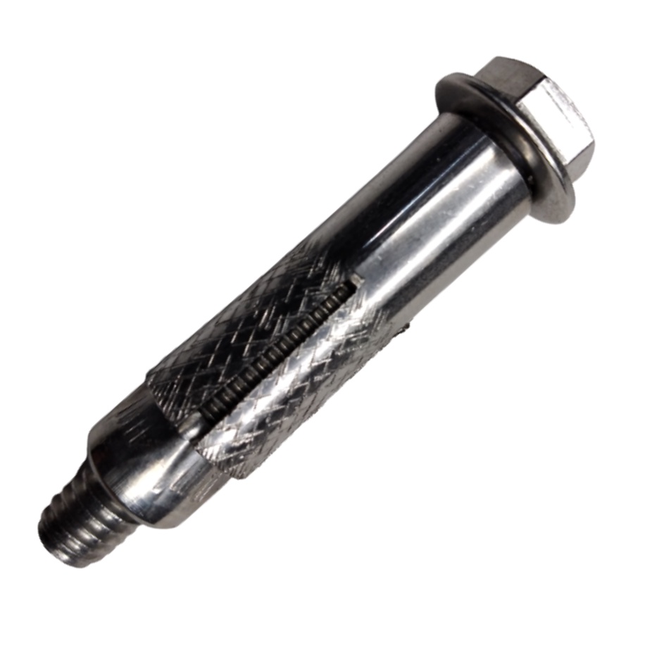 Chumbador Parabolt De Aço Inox De 1/4 Para Broca 10mm com 10 Peças