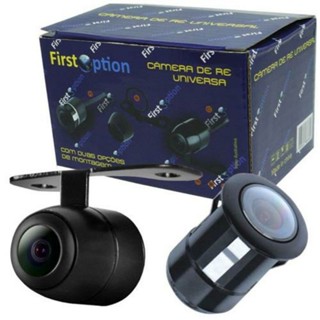KIT CAMERA DE RÉ CARRO 2X1 FIRST OPTION COLORIDO. em Oferta na Shopee