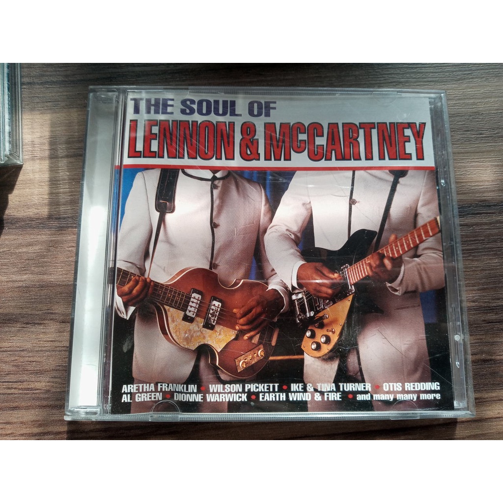 CD The Soul of Lennon & Mc Cartney com Aretha Franklin, Eart Wind and Fire, Sarah Vaughan e outros (importado)
