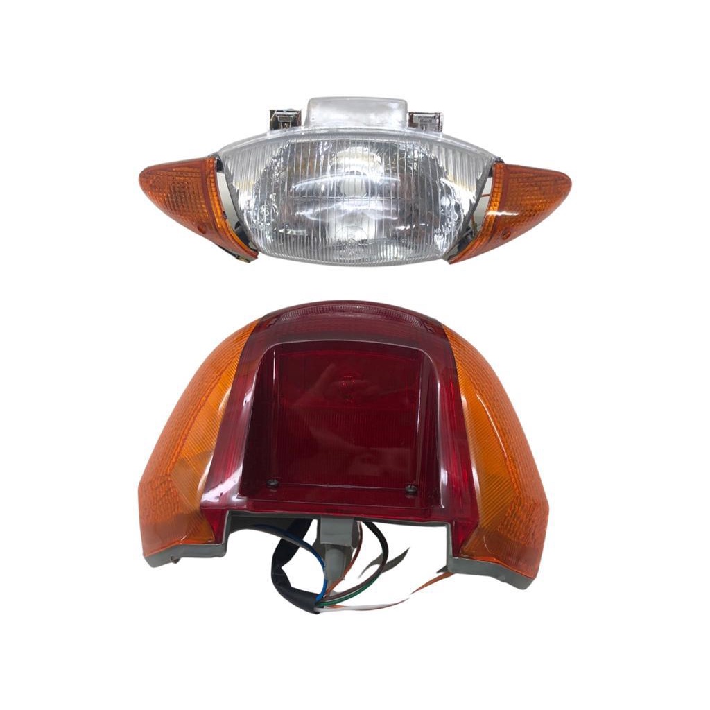 Farol + Pisca + Lanterna Biz 100 1998 A 2005 em Oferta na Shopee