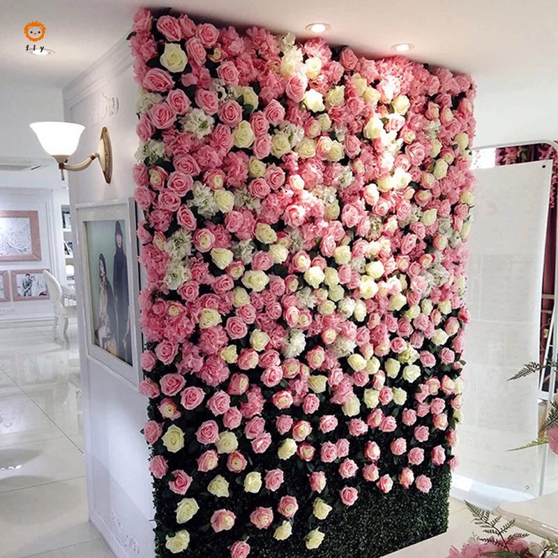50 Pcs Falso Artificial Silk Rose Heads Botões De Flores DIY Bouquet Casamento Casa Artesanato Decoração Suprimentos