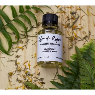 Óleo Vegetal de Argan 100mL | Reduz Queda de Cabelo, Protetor Solar e Anti Frizz - 100% Natural e Puro