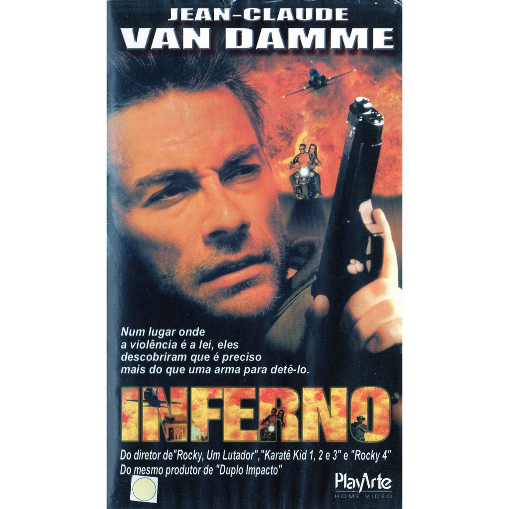 Inferno Com Van Damme Em Vhs Dublado
