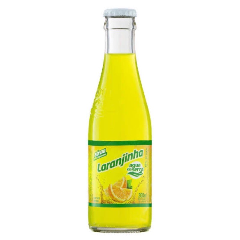 Refrigerante Laranjinha Água Da Serra - Vidro