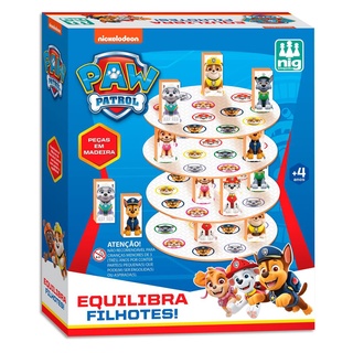 Jogo Divertido Equilibra Filhotes Patrulha Canina - Nig 0684