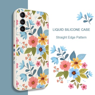 Capa De Celular Flor Confortável Para Samsung Galaxy S21/S20 FE/Ultra Plus