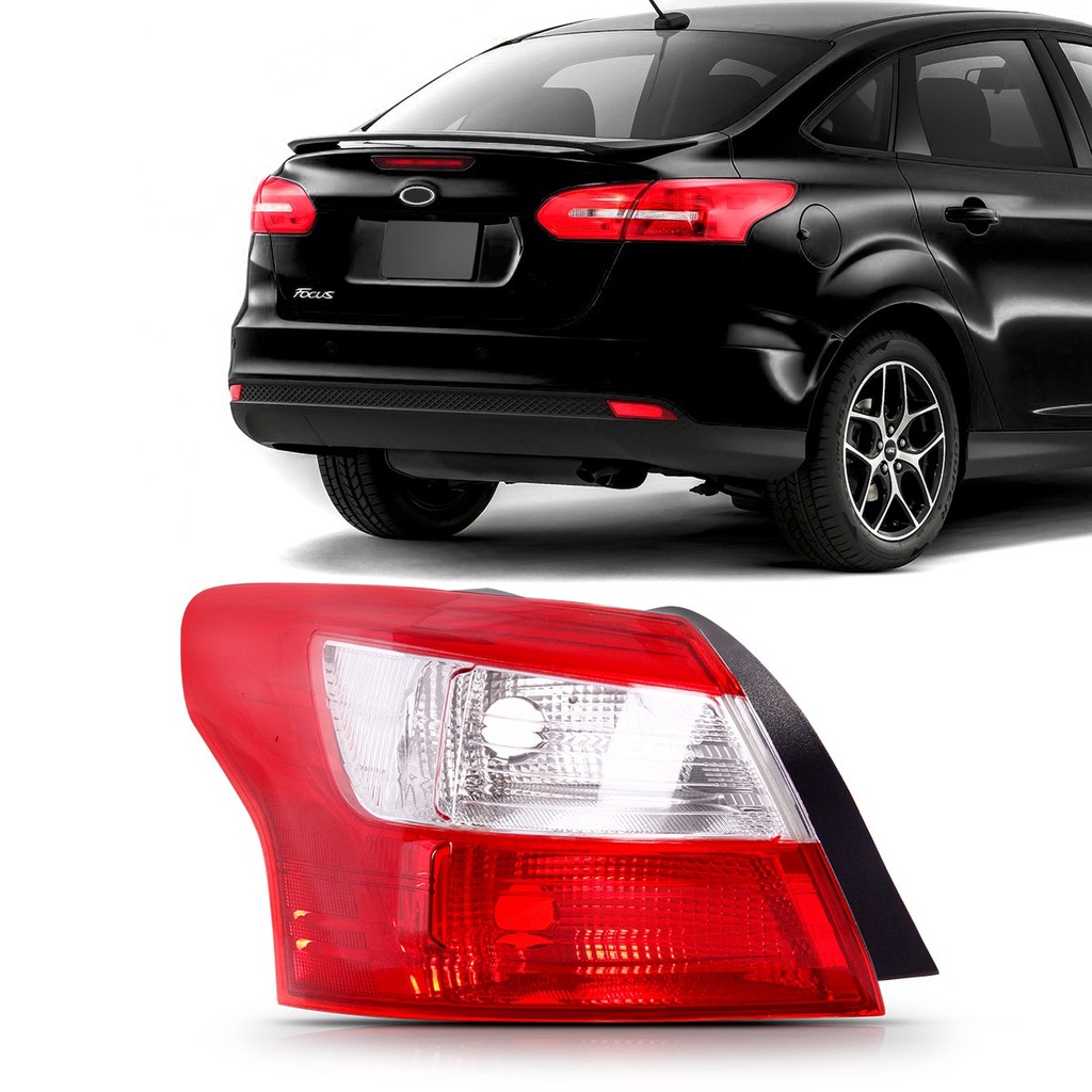 Lanterna Focus Sedan 2014 2015 Canto Lado Esquerdo - Spare Parts and Accessories for Vehicles