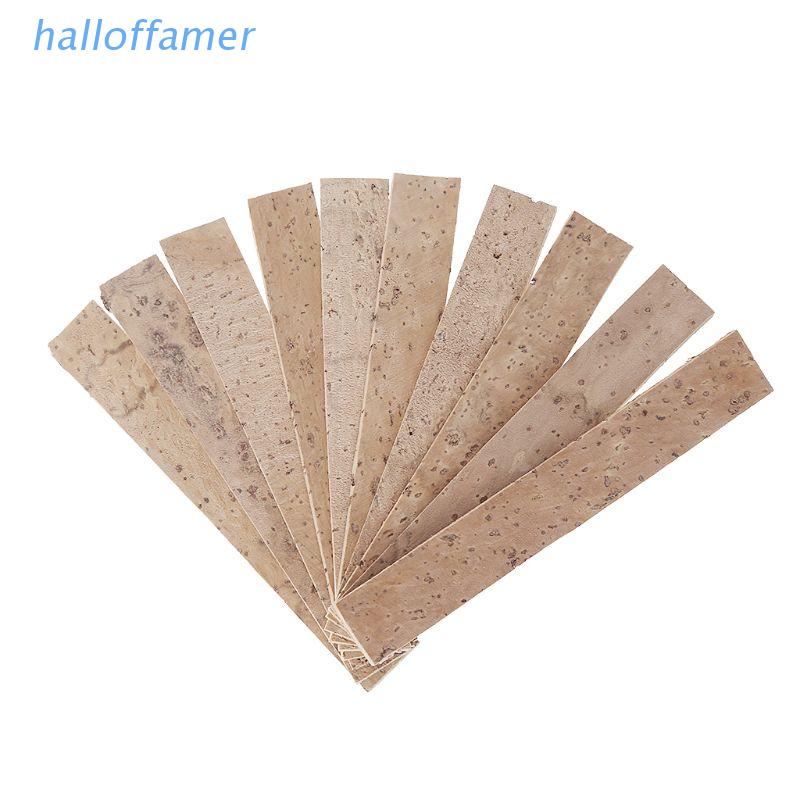 10 Pçs Folha Cortiça Para Clarinete Instrumentos Musicais 91x13 2mm