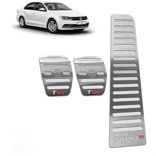 Pedaleira Jetta TSI (SI) 11/18 Manual Aço Inox - Não fura o pedal em Oferta na Shopee