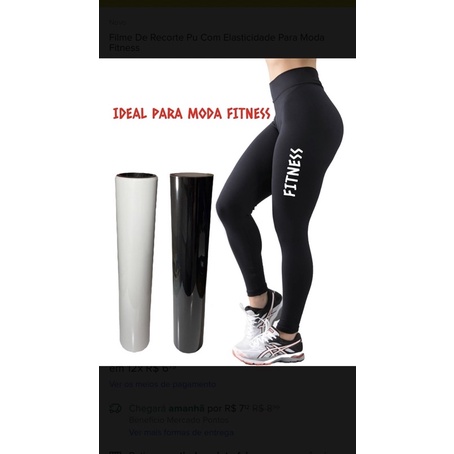 Filme De Recorte Pu Com Elasticidade Para Moda Fitness