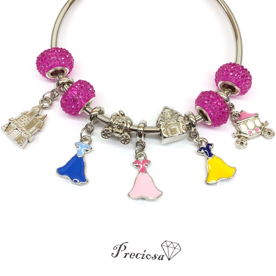 Berloques Princesas/ disney/ pandora vivara life | Shopee Brasil