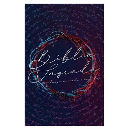 Bíblia Sagrada ARC | Letra Gigante | Harpa | Capa Dura | Coroa Neon