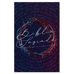 Bíblia Sagrada ARC | Letra Gigante | Harpa | Capa Dura | Coroa Neon