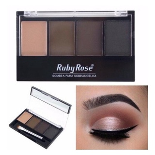 Ruby Rose Hb-9354 Trio De Sombras P/ Sobrancelha