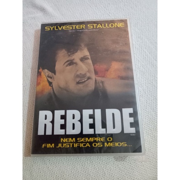 dvd rebelde Sylvester Stallone lacrado novo