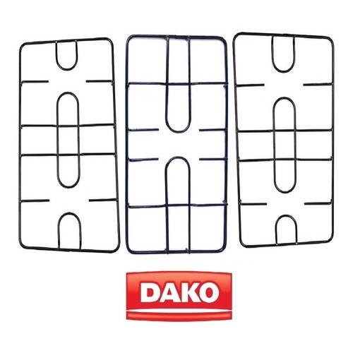 Kit 3 Grelhas Peças Fogão Dako Classe Reale 5 Bocas