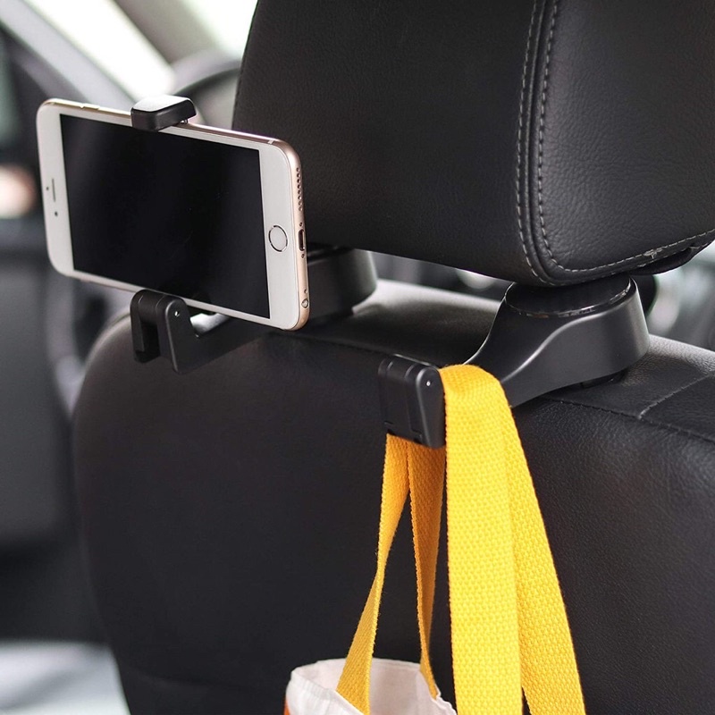 Suporte de Celular de Encosto de Banco de Carro Dobe Gancho Porta Tablet Uber Táxi Transporte
