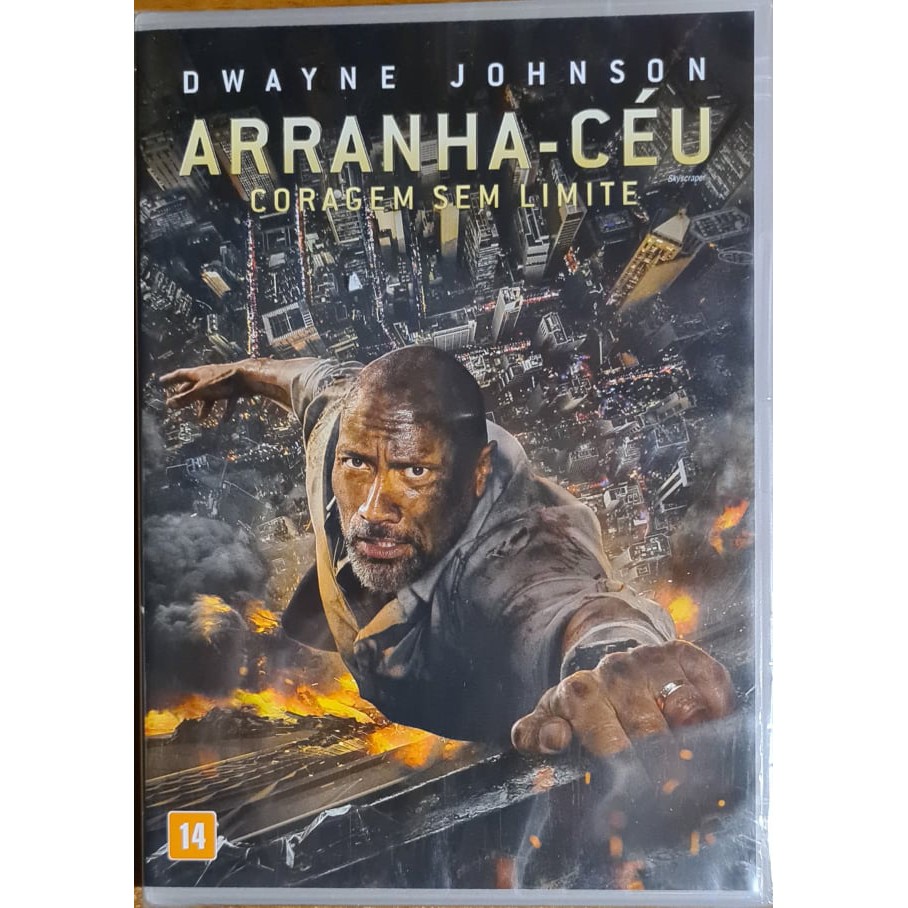 Dvd original do filme Arranha - Céu Coragem sem Limite (Lacrado)