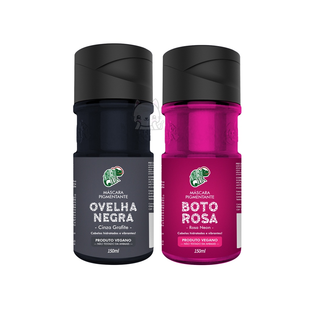 Kit 2 Tonalizantes Kamaleão Color - Ovelha + Boto Rosa
