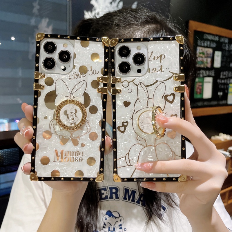 Capa Para Samsung Galaxy S26 + S25 + S24 + S23 S22 ULTRA PLUS A17 A16 A26 A36 A56 A55 A14 4G 5G pc Fashion Square Mickey