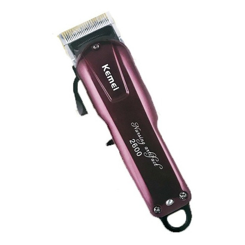 Maquina De Cortar Cabelo Sem Fio Prof Kemei Km-2600 Bivolt