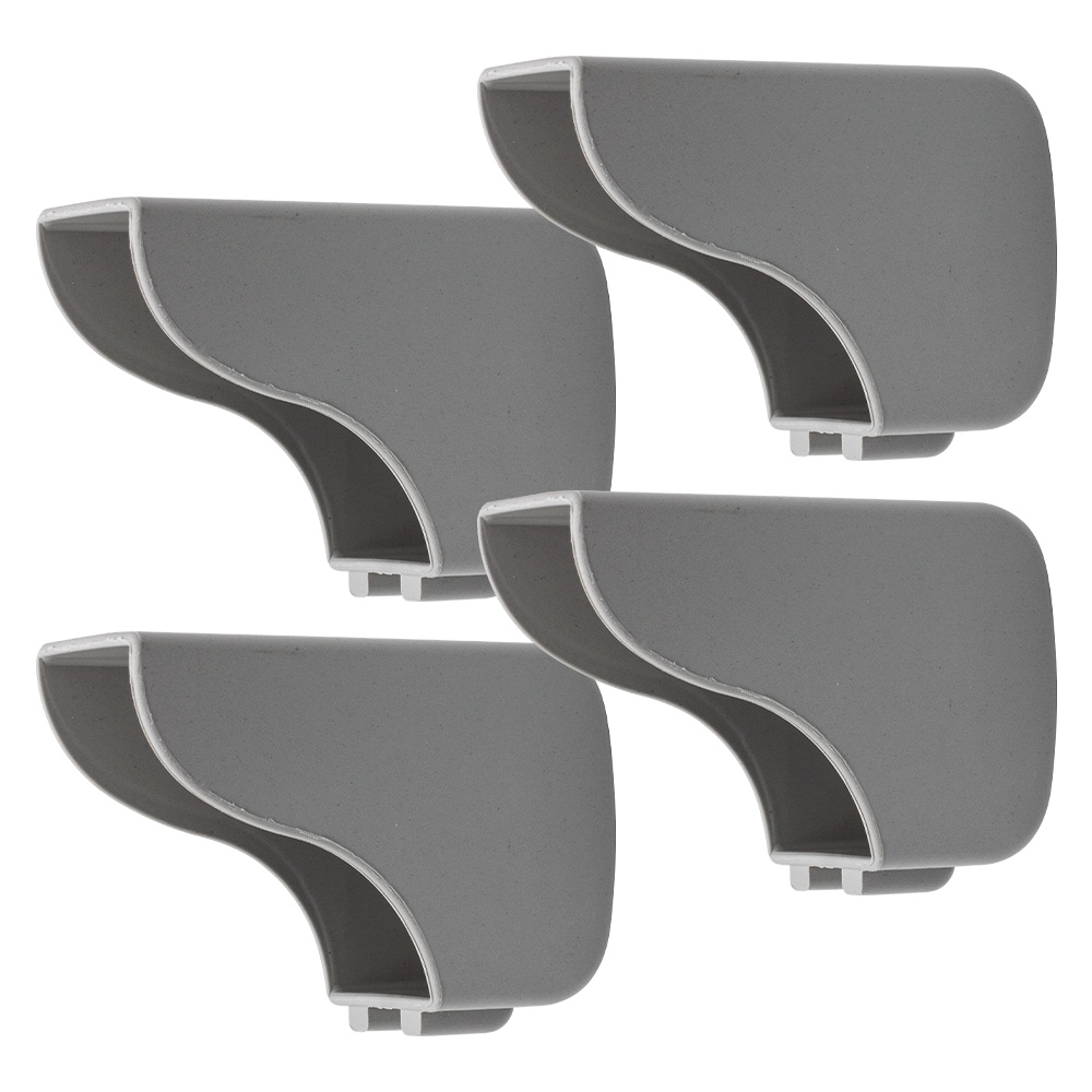 Kit 4 Ponteira Bota 30x50 Compativel Mesa Cadeira Longarina