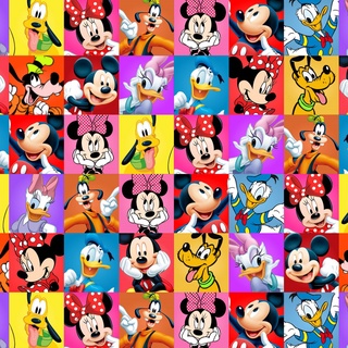 Tecido Microfibra Estampa Digital 50cmX1,50 - Turma do Mickey DIsney 21