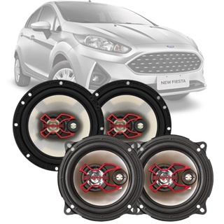 Alto Falante Automotivo 4 Bravox Frente Trás Ford Fiesta em Oferta na Shopee