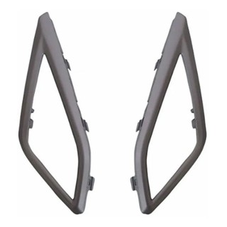 Moldura Aro Difusor Ar Central Hb20 Hb20s Hb20x Cinza Par