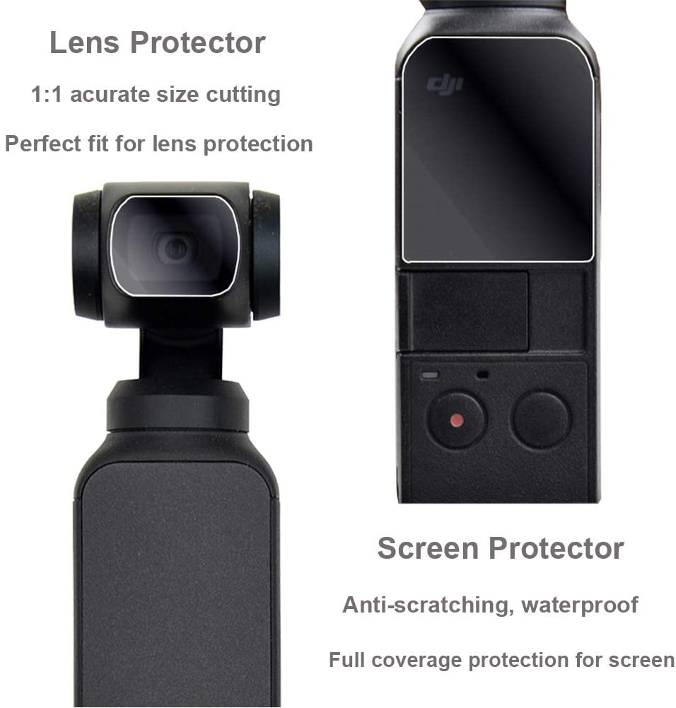 [Excluindo Câmera] 2 Unidades/Conjunto Lente De Filme De Tela Estabilizadora Portátil Para/Protetor Filtro Gimba DJI OSM — imagem 2 de 2