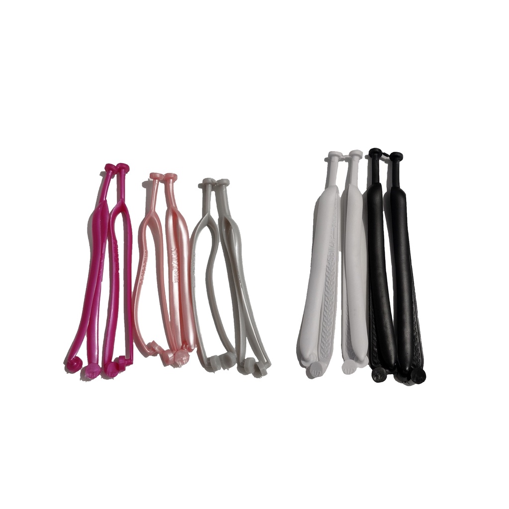 Correia de Chinelos 1 Par Femininas Alça Flexível Tiras em PVC Macias