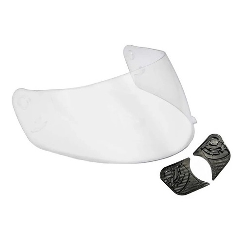 Kit Reparo + Viseira Cristal Capacete Ebf New Spark E0x Polivisor em Oferta na Shopee