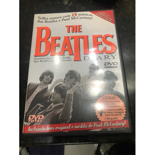 Dvd Colecionador The Beatles Diary 15 Musicas Com Paul M.