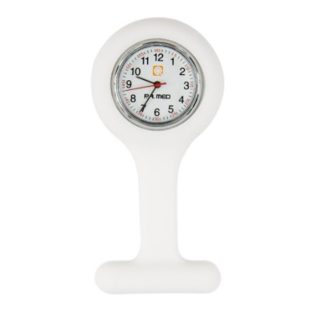 Relógio Lapela Branco Enfermagem Profissional Saúde P.A.MED em Oferta na Shopee