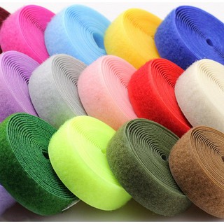 2cm X 1m Velcros Prendedor De Gancho De Nylon Colorido Sem Cola Fita Mágica