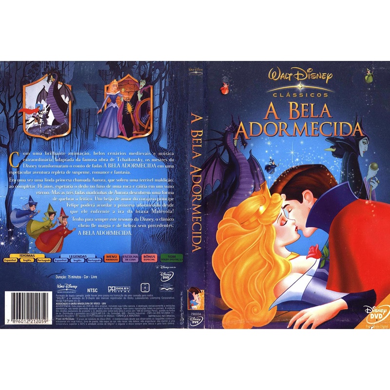 Filme A Bela Adormecida Infantil Shopee