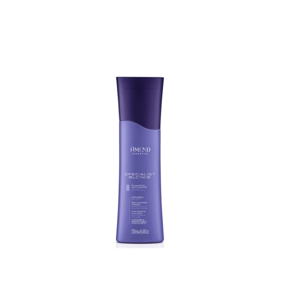 Shampoo para cabelos loiros matizador Specialist Blonde Amend 250ml