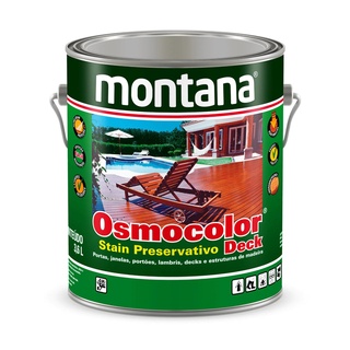 Verniz Osmocolor Madeira Castanho Uv Deck 3,6lt