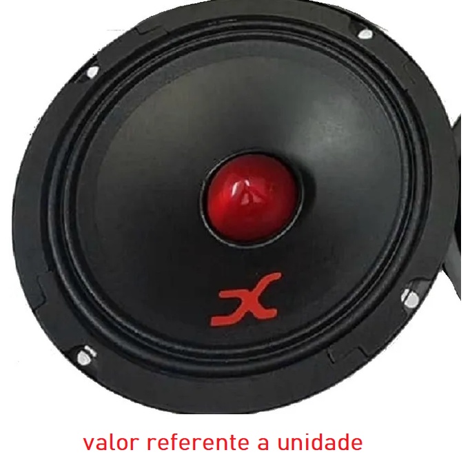 Auto Falante Xtreme Audio 6 Melhor Q Mtx Zetta Powervox Db (unidade)