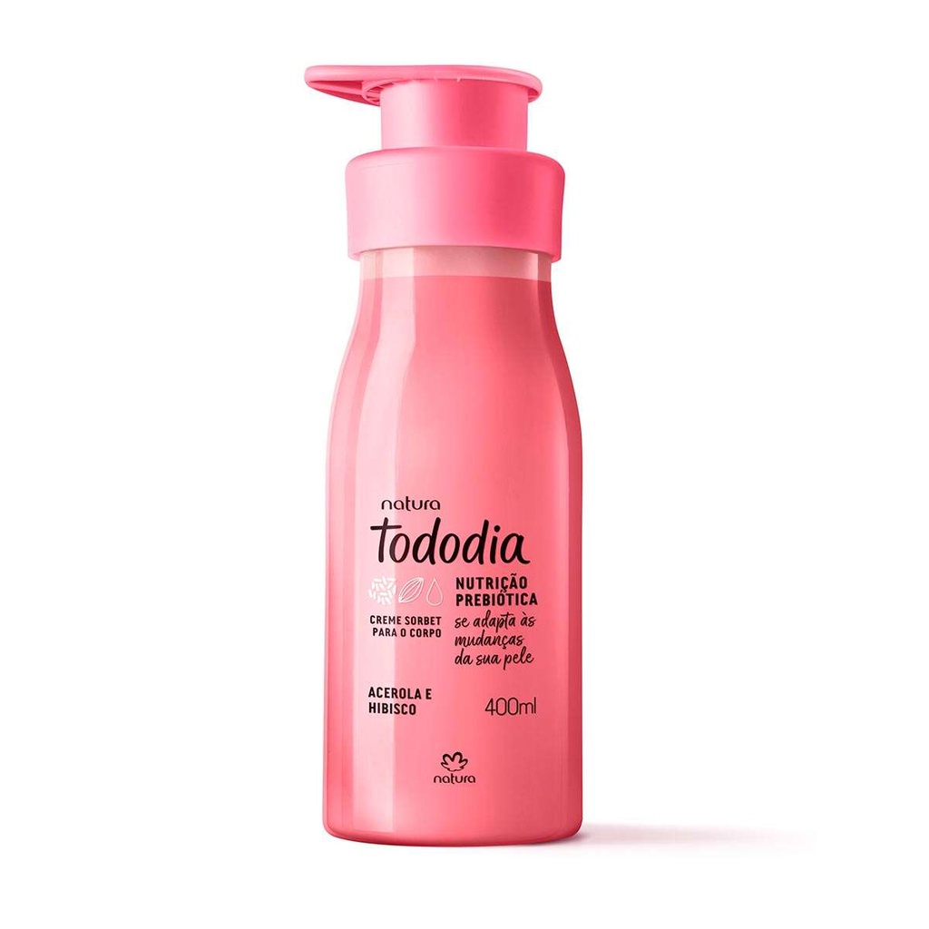 Desodorante Hidratante Corporal Natura Todo Dia Acerola e Hibisco 400ml |  Shopee Brasil