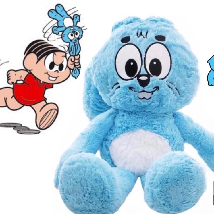 Boneco De Pelucia Sansao Turma Da Monica 50cm Envio Imediato | Shopee ...
