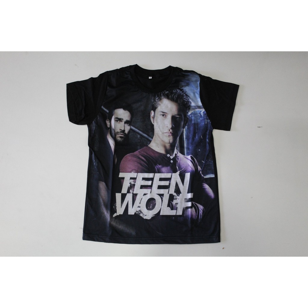 Camiseta Blusa Adulto Unissex Teen Wolf Stiles e Derek LUS090