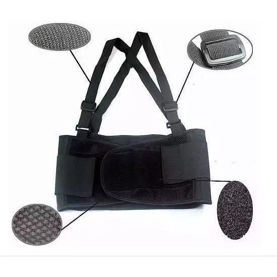 Cinta Lombar Epi Seguranca Faixa Ergonomica Coluna Postural em Oferta na Shopee