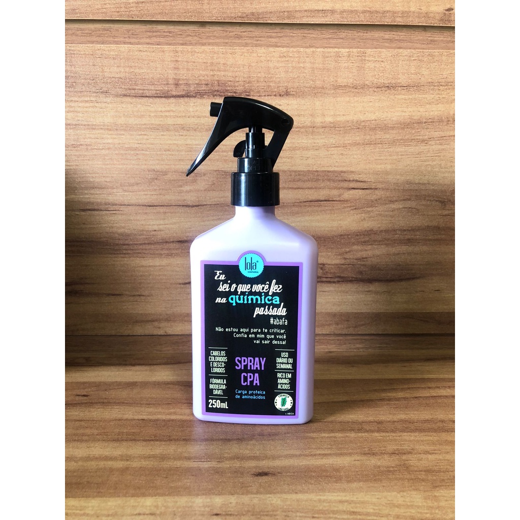 Lola Eu Sei o Que Você Fez na Química Passada Spray CPA 250ml