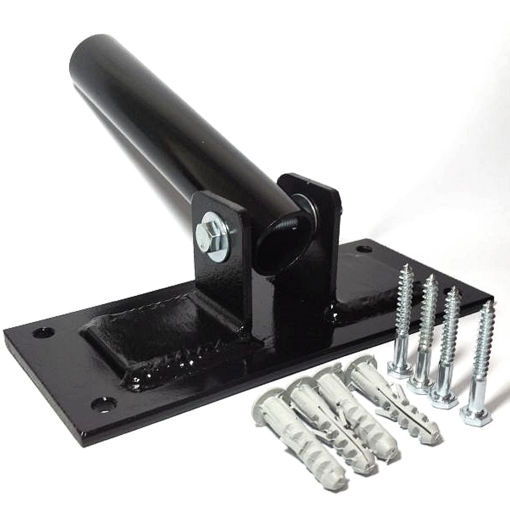 Suporte Articulado Remada Cavalinho Cor Preto + Parafusos e Buchas Para Fixação