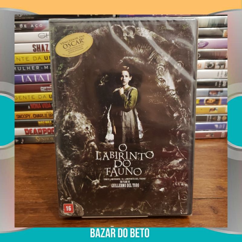 DVD Filme O Labirinto do Fauno (Lacrado)