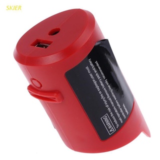USB Charger Adapter For Milwaukee 14.4/18v Battery Power Source Universal NEW 