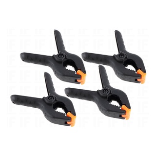 Kit 4 Grampos Pregador Multiuso Plástico Sargento Western