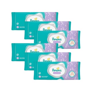 Kit 288 Toalhinhas Umedecidas Pampers Lavanda
