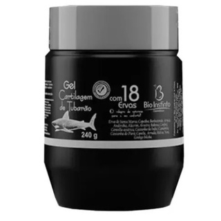 Gel para Massagem Cartilagem Tubarão 18 Ervas Bio Instinto 240g